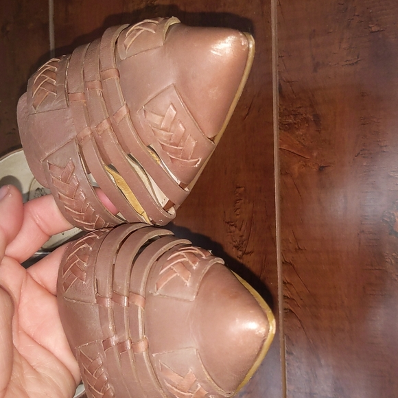 Vince Camuto hadria gladiator leather d’orsay flats - Picture 7 of 7